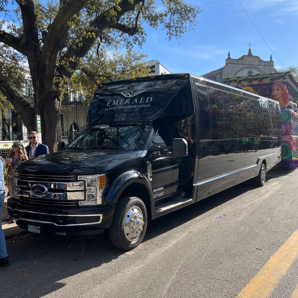 Rent a Bus to Mardi Gras