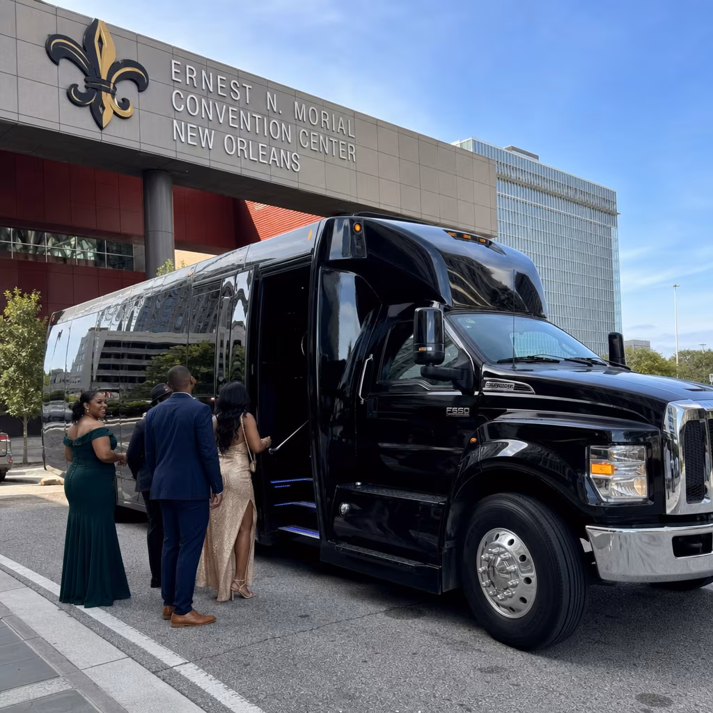Rent a Bus to Ernest N. Morial Convention Center