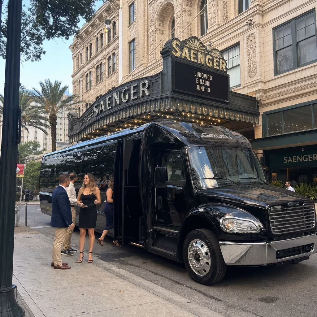 Rent a Bus to Saenger Theatre