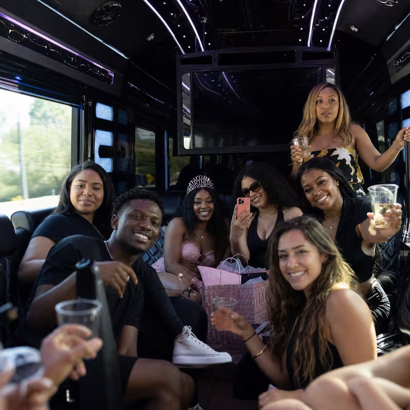 New Orleans Birthday Transportation fleet vehicle