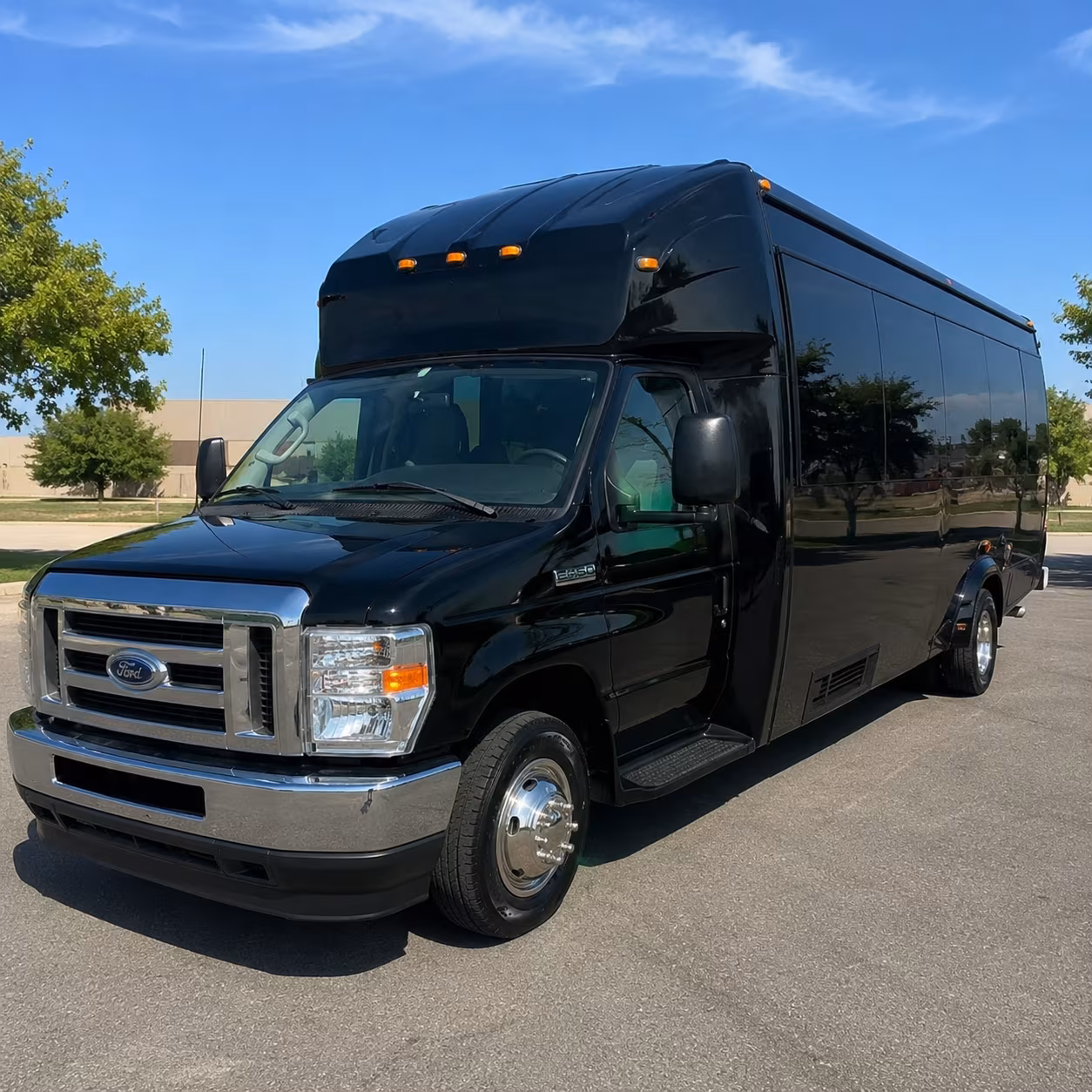 New Orleans Birthday, Sweet 16, & Quinceañera Transportation party bus exterior