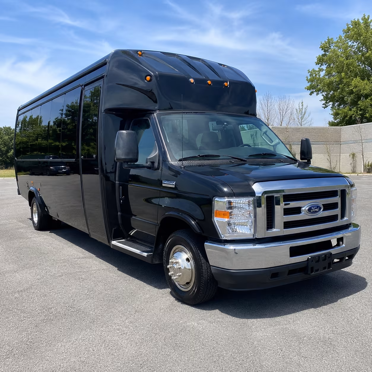 New Orleans Birthday, Sweet 16, & Quinceañera Transportation party bus exterior