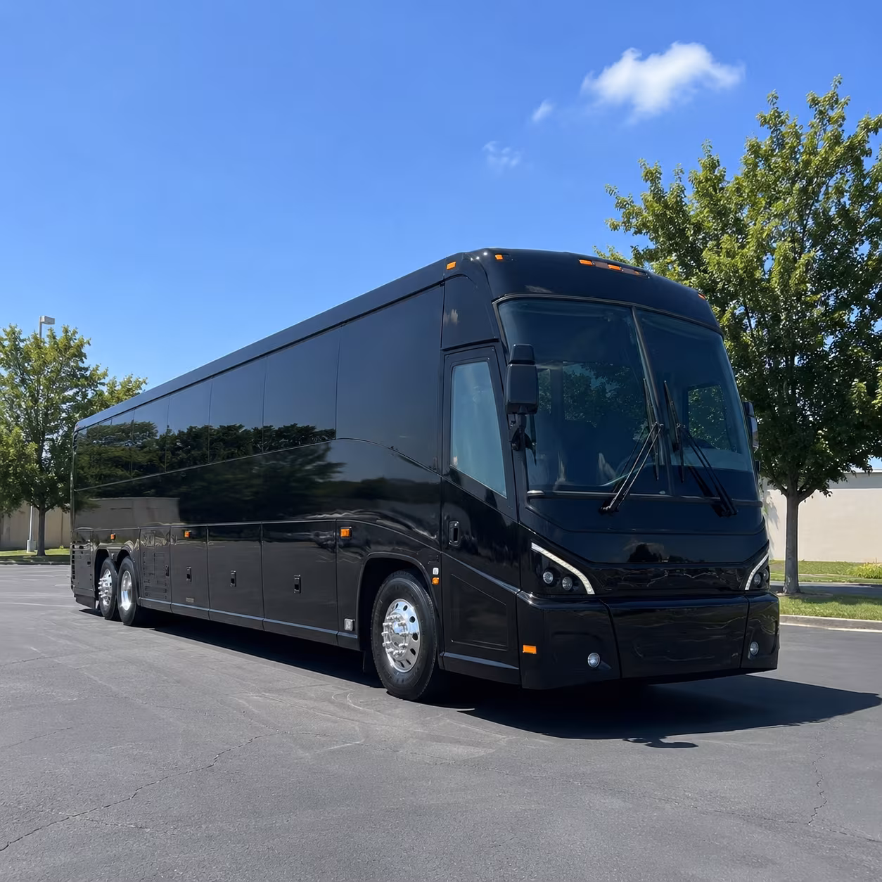 New Orleans Corporate Transportation party bus exterior