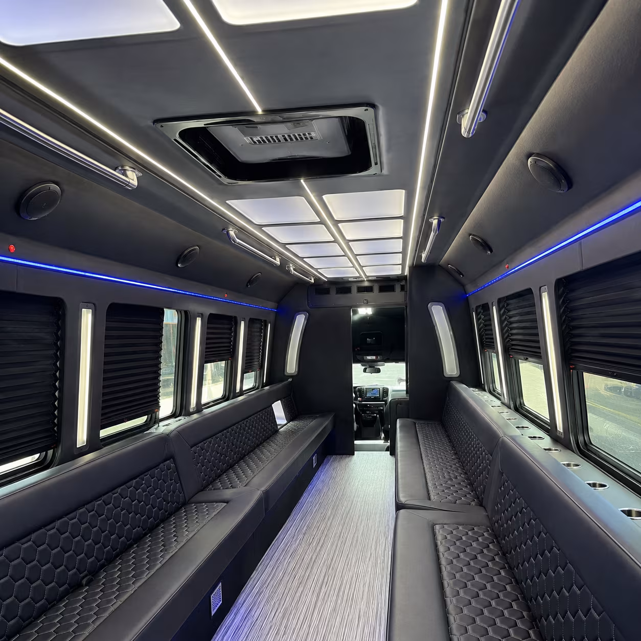 New Orleans Private Event Transportation party bus exterior