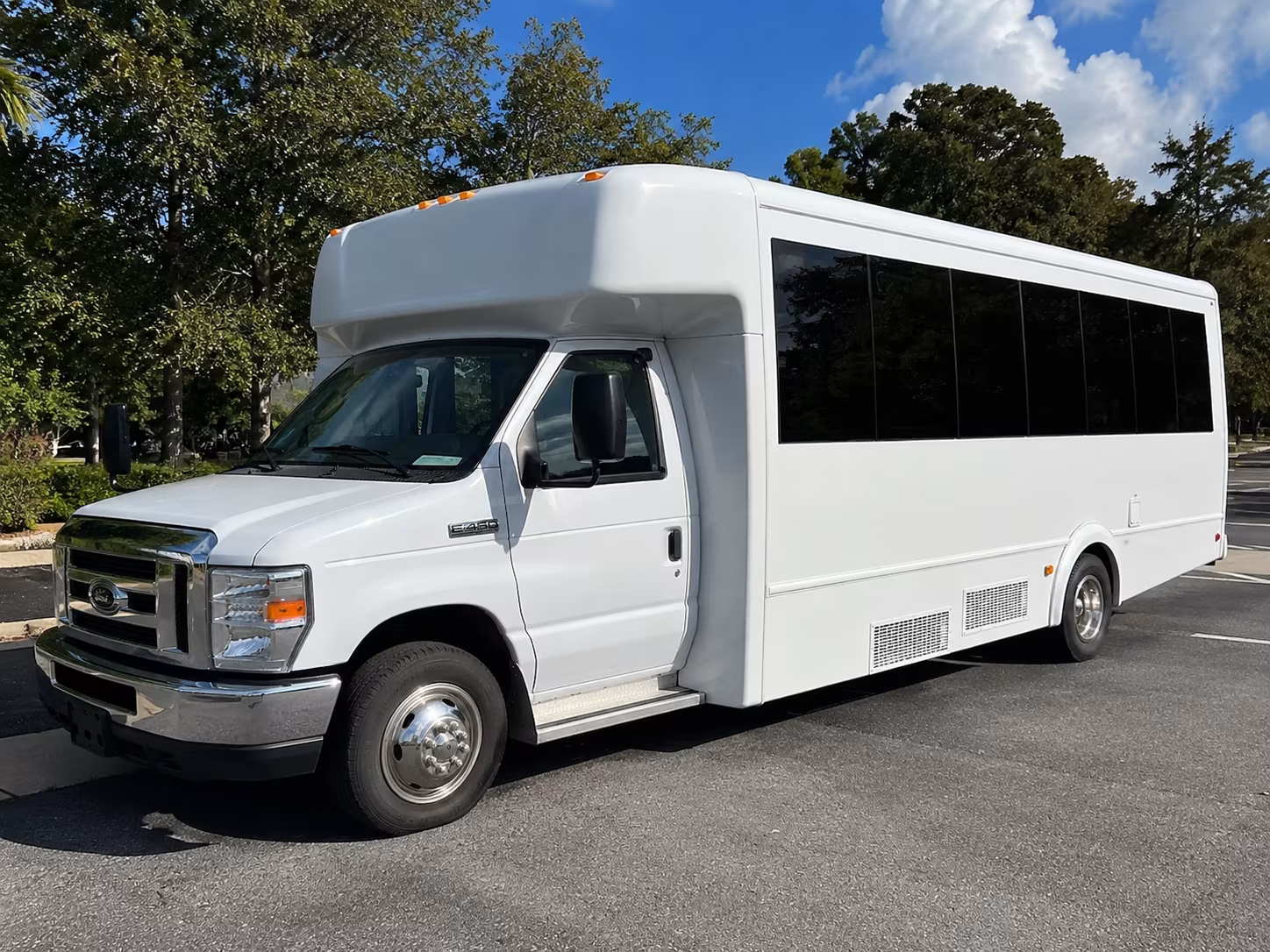 New Orleans Prom & Homecoming Transportation party bus exterior