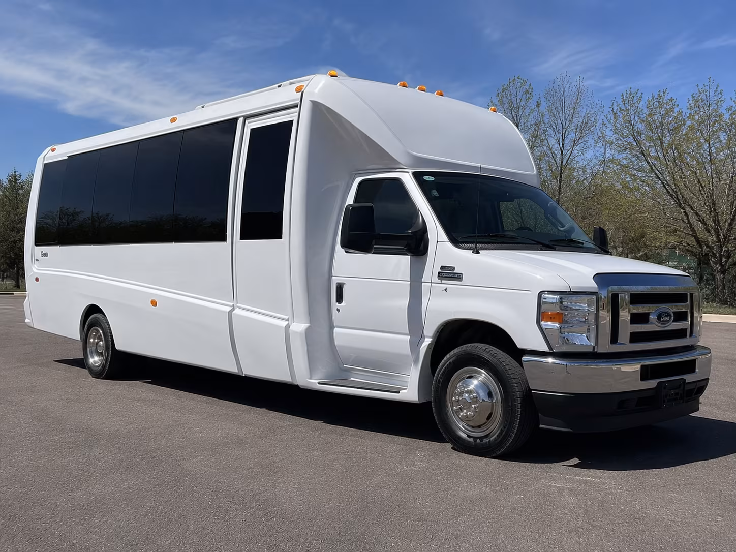 New Orleans Wedding Transportation party bus exterior