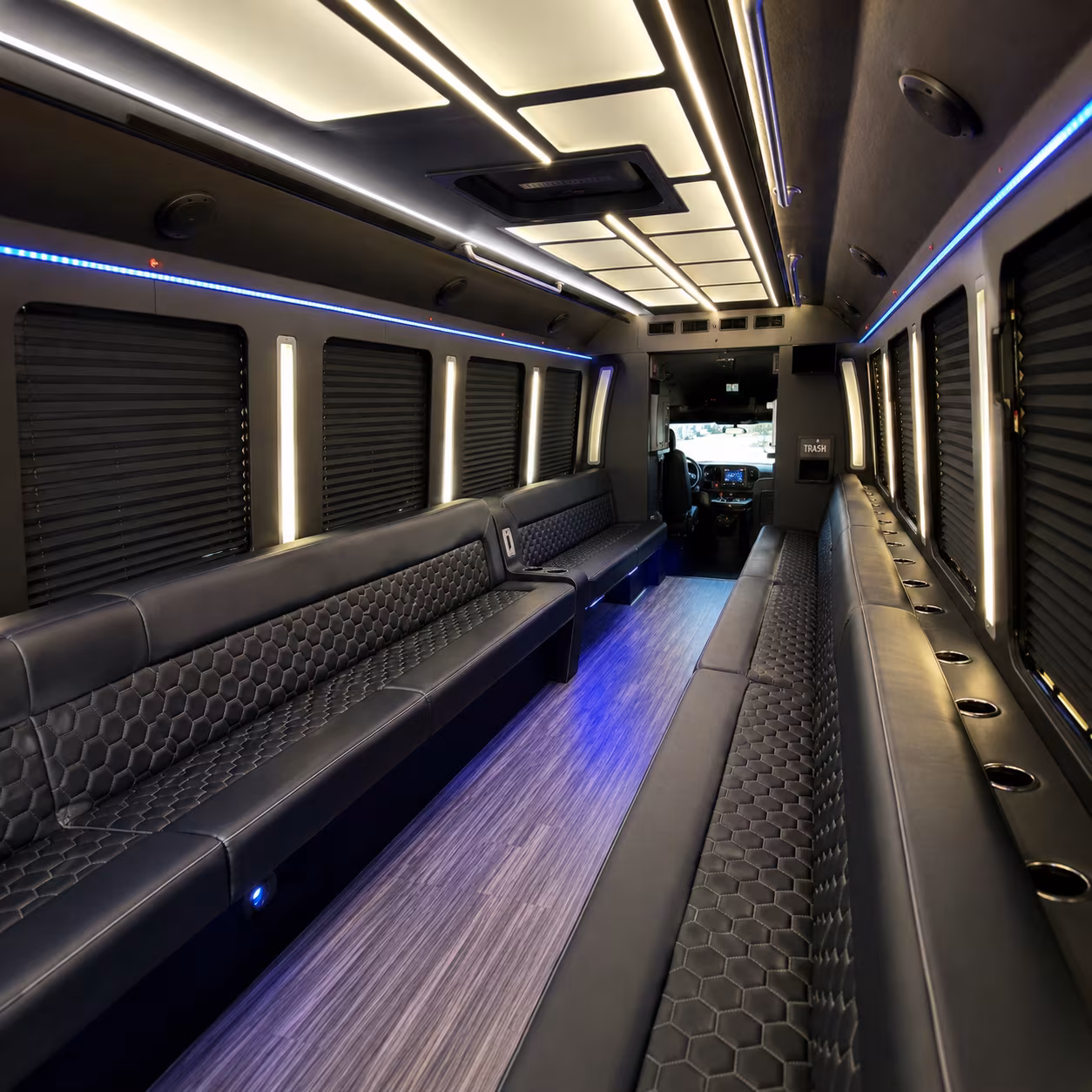 New Orleans Winery Tour & Pub Crawl Transportation party bus exterior