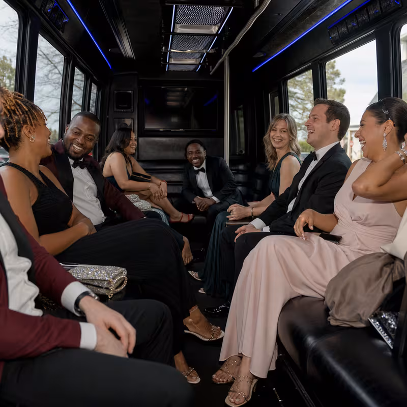 New Orleans Prom & Homecoming Transportation fleet vehicle