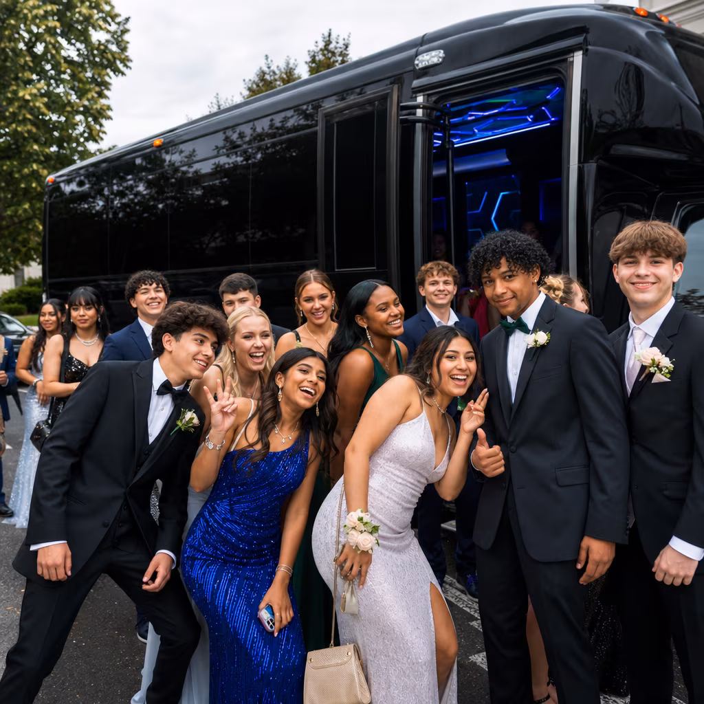 New Orleans Prom Party Bus Rental