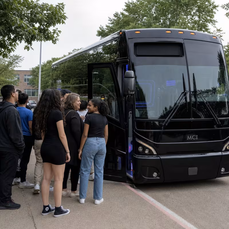 New Orleans School Transportation fleet vehicle